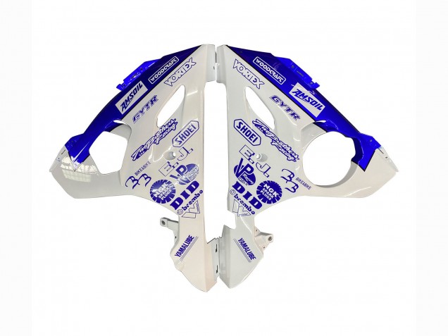 2005 White Blue Yamalube Yamaha YZF 600 R6 Motorcycle Fairings UK Stores
