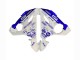 2005 White Blue Yamalube Yamaha YZF 600 R6 Motorcycle Fairings UK Stores