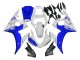 2005 White Blue Yamalube Yamaha YZF 600 R6 Motorcycle Fairings UK Stores