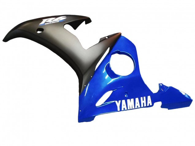 2005 Blue Matte Black Yamaha YZF 600 R6 Motorcycle Fairings UK Stores
