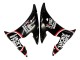 2005 Glossy Black White Lucky Strike Motul Yamaha YZF 600 R6 Motorcycle Fairings UK Stores