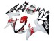 2005 White Black Red Motul Yamaha YZF 600 R6 Motorcycle Fairings UK Stores