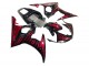 2005 Black with Red Flame Yamaha YZF 600 R6 Motorcycle Fairings UK Stores