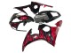 2005 Black with Red Flame Yamaha YZF 600 R6 Motorcycle Fairings UK Stores