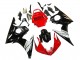 2005 Red White Glossy Black Yamaha YZF 600 R6 Motorcycle Fairings UK Stores