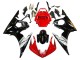 2005 Red White Glossy Black Yamaha YZF 600 R6 Motorcycle Fairings UK Stores