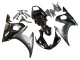 2005 Glossy Black Matte Black Gold Yamaha YZF 600 R6 Motorcycle Fairings UK Stores