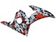 2005 Black Red Grey Camouflage Yamaha YZF 600 R6 Motorcycle Fairings UK Stores