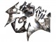 2005 Matte Black Grey Geometric Yamaha YZF 600 R6 Motorcycle Fairings UK Stores