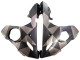 2005 Matte Black Grey Geometric Yamaha YZF 600 R6 Motorcycle Fairings UK Stores
