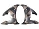 2005 Matte Black Grey Geometric Yamaha YZF 600 R6 Motorcycle Fairings UK Stores