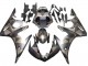 2005 Matte Black Grey Geometric Yamaha YZF 600 R6 Motorcycle Fairings UK Stores