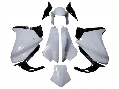 2010-2016 White Glossy Black Honda VFR 1200 Motorcycle Fairings UK Stores