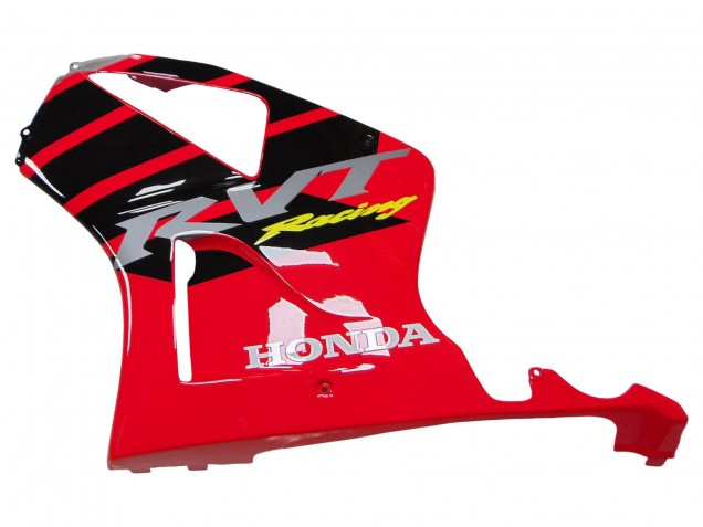 2000-2006 Silver Red Black Stripe Racing Honda VTR1000 Motorcycle Fairings UK Stores