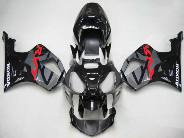 2000-2006 Glossy Black Grey Honda VTR1000 Motorcycle Fairings UK Stores