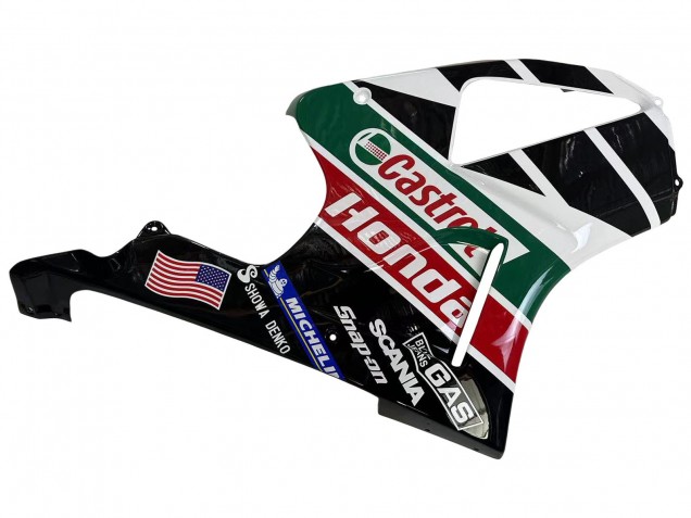 2000-2006 White Red Green Glossy Black Castrol Honda VTR1000 Motorcycle Fairings UK Stores