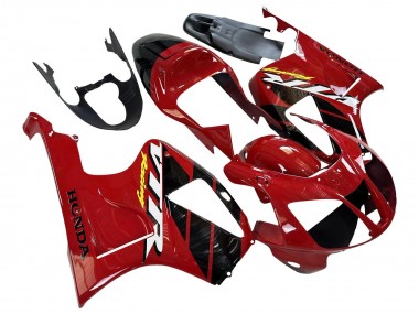 2000-2006 Red Black Stripe Racing Honda VTR1000 Motorcycle Fairings UK Stores
