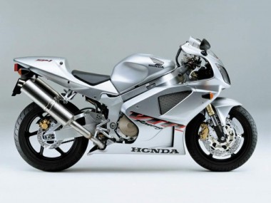 2000-2006 Silver White Racing Honda VTR1000 Motorcycle Fairings UK Stores