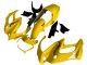 1997-2005 Yellow Honda VTR1000F Motorcycle Fairings UK Stores