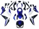 2014-2019 White Blue Black Kawasaki Z1000 Motorcycle Fairings UK Stores