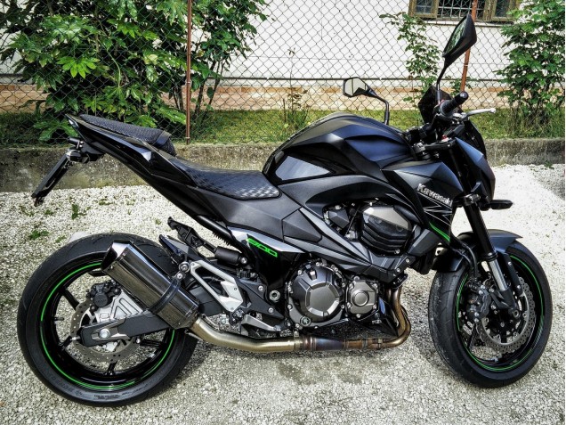 2014-2019 Black Green Kawasaki Z1000 Motorcycle Fairings UK Stores