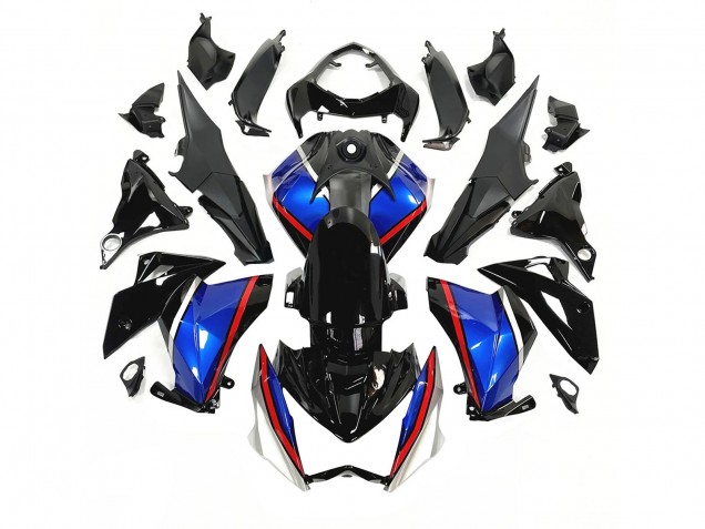 2014-2019 Glossy Black Matte Black Blue Red White Kawasaki Z1000 Motorcycle Fairings UK Stores