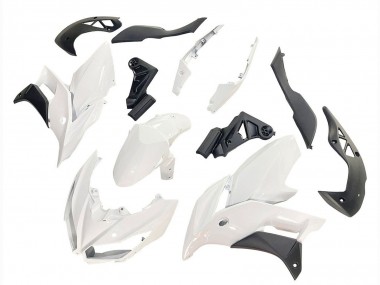 2015-2021 White Matte Black Kawasaki Versys 650 Motorcycle Fairings UK Stores
