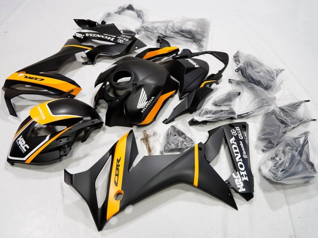 2019-2020 Matte Black Yellow White Honda CBR650R Motorcycle Fairings UK Stores