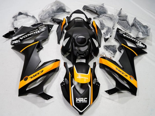2019-2020 Matte Black Yellow White Honda CBR650R Motorcycle Fairings UK Stores