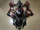 2019-2020 Glossy Black Red Stripe Honda CBR650R Motorcycle Fairings UK Stores