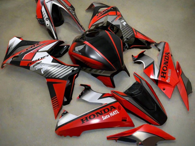 2019-2020 Silver Red Glossy Black Honda CBR650R Motorcycle Fairings UK Stores