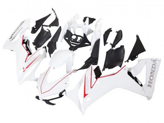 2019-2020 White Red Black Honda CBR650R Motorcycle Fairings UK Stores