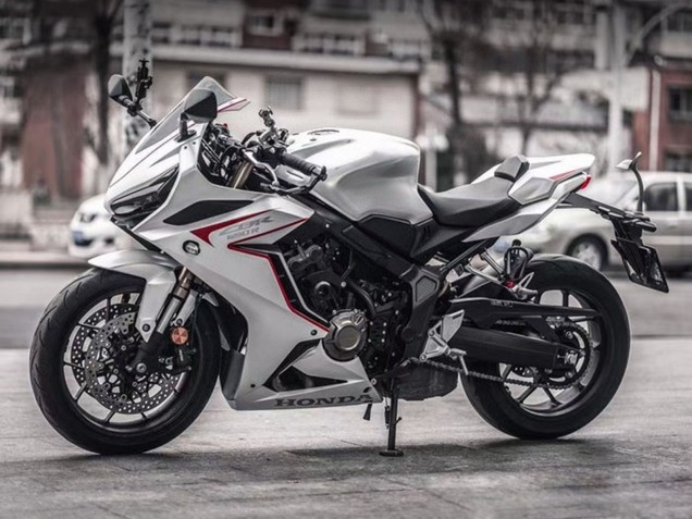 2019-2020 White Red Black Honda CBR650R Motorcycle Fairings UK Stores