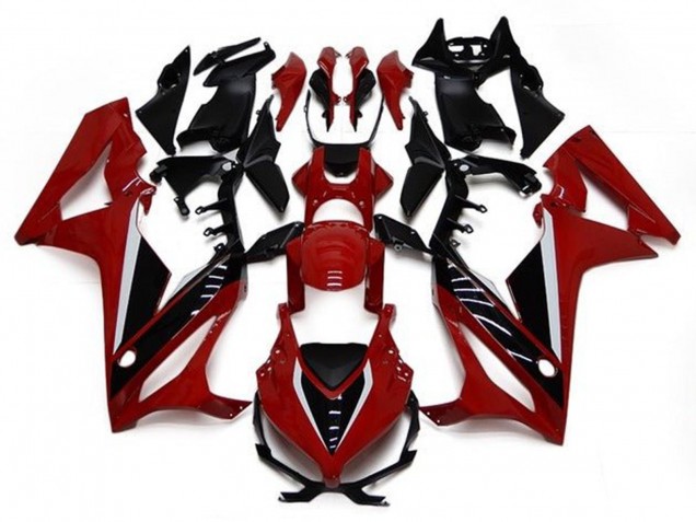 2019-2020 Red White Glossy Black Honda CBR650R Motorcycle Fairings UK Stores