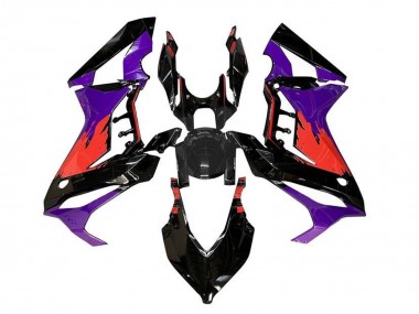 2019-2020 Purple Red Glossy Black Honda CBR650R Motorcycle Fairings UK Stores