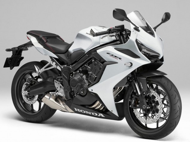 2024-2025 Pearl White Honda CBR650R Motorcycle Fairings UK Stores