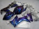 2021-2023 Chameleon Blue Purple Honda CBR650R Motorcycle Fairings UK Stores