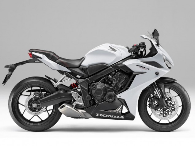 2021-2023 Matte White Honda CBR650R Motorcycle Fairings UK Stores