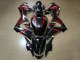 2021-2023 Glossy Black Red Stripe Honda CBR650R Motorcycle Fairings UK Stores