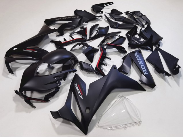 2021-2023 Matte Black Honda CBR650R Motorcycle Fairing Kits UK Stores