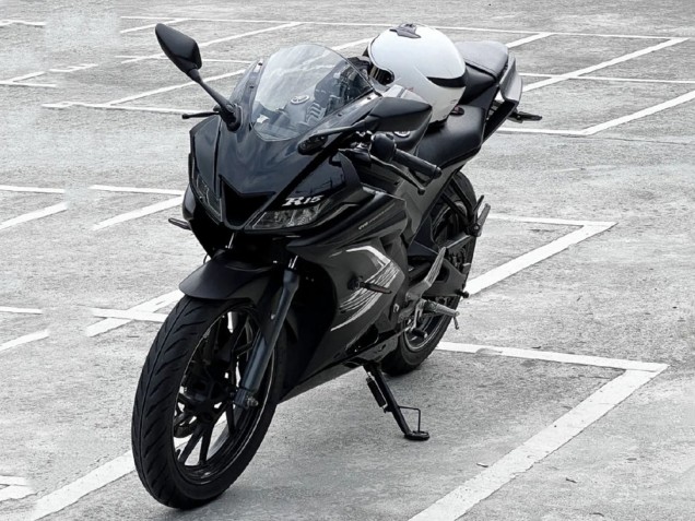 2018-2024 Matte Black Yamaha YZF R15 Motorcycle Fairings UK Stores