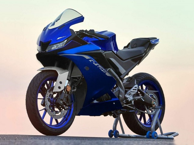 2019-2024 Blue Yamaha YZF R125 Motorcycle Fairings UK Stores