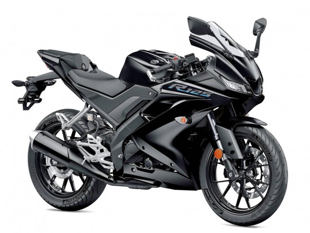 2019-2024 Matte Black Yamaha YZF R125 Motorcycle Fairings UK Stores