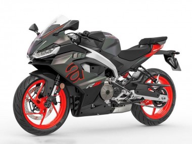 2024-2025 Matte Black Grey Red Aprilia RS457 Motorcycle Fairings UK Stores
