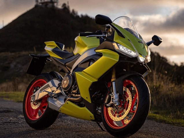 2020-2024 Matte Gold Aprilia RS660 Motorcycle Fairings UK Stores