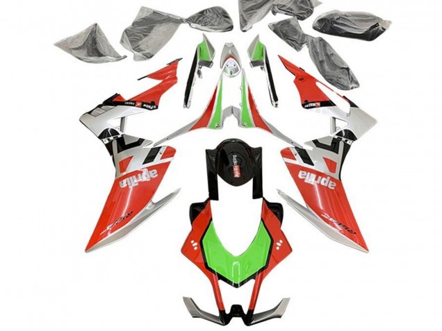 2016-2020 Red Silver Black Green Aprilia RSV4 1000 Motorcycle Fairings UK Stores