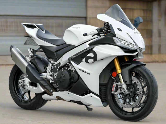 2021-2024 White Aprilia RSV4 1100 Motorcycle Fairings UK Stores