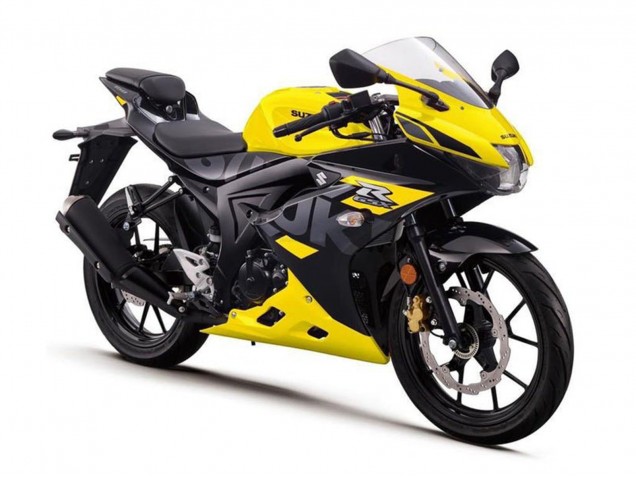 2017-2025 Yellow Suzuki GSXR125 Motorcycle Fairings UK Stores