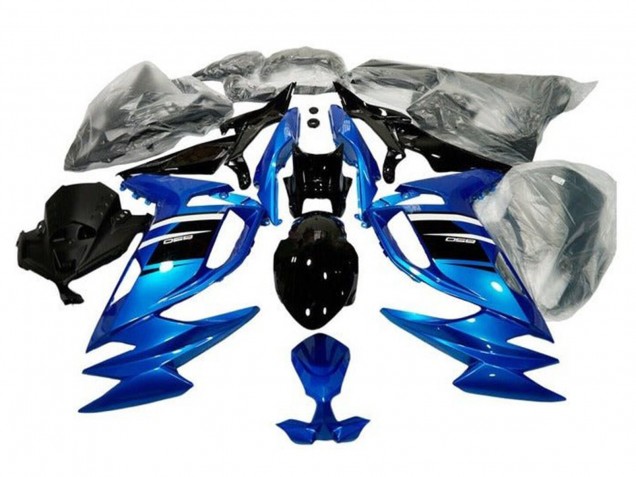 2020-2025 Blue White Black Kawasaki Ninja 650 EX650 Motorcycle Fairings UK Stores