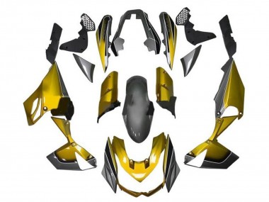 2010-2013 Gold Kawasaki Z1000 Motorcycle Fairings UK Stores